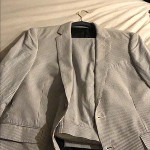 jcrew Mens sear sucker suit
